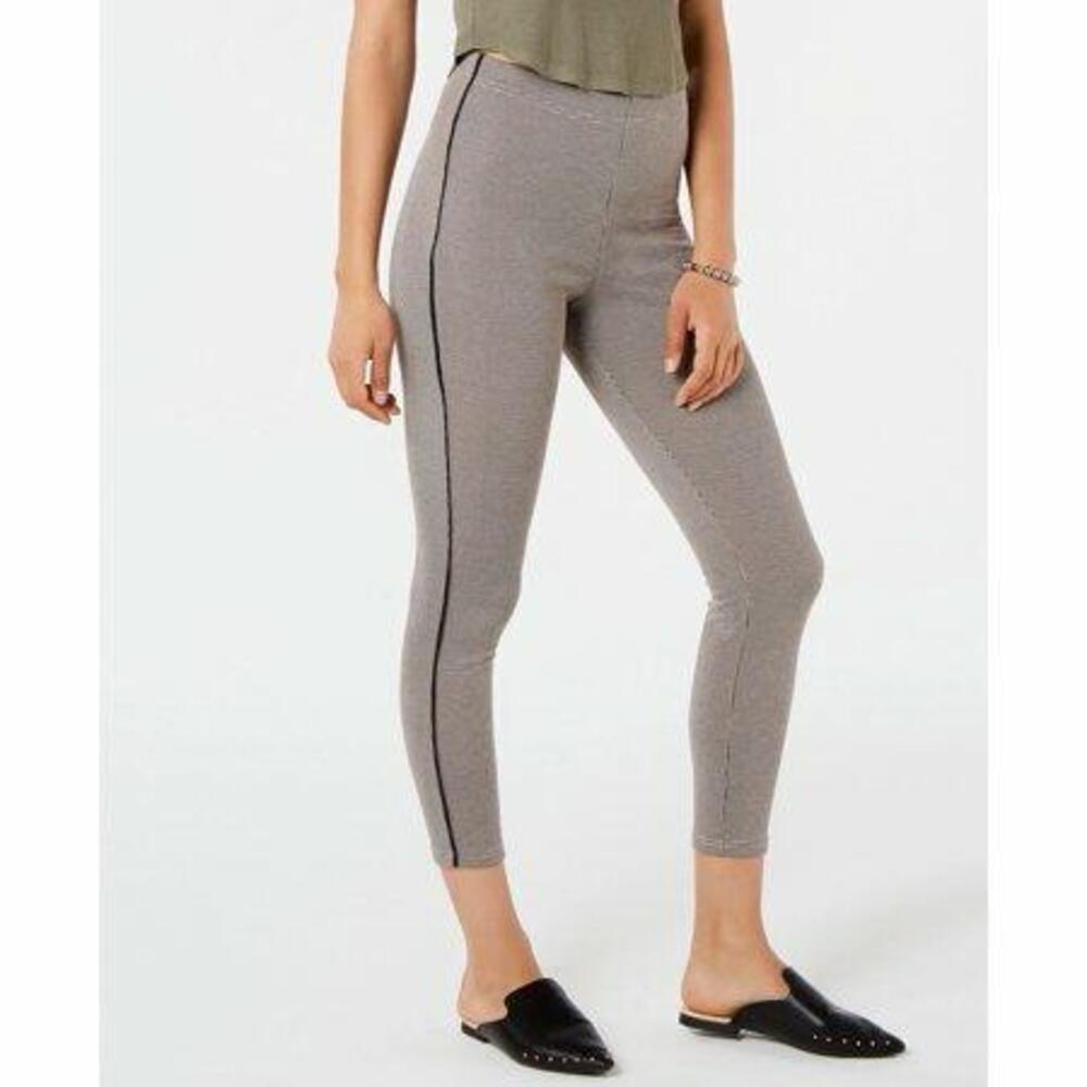 HUE Women's Black/White Houndstooth High-Waist Leggings XS NWT - Picture 2 of 2